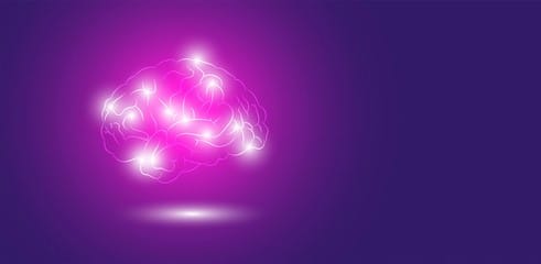 Neurons firing in a electrical brain